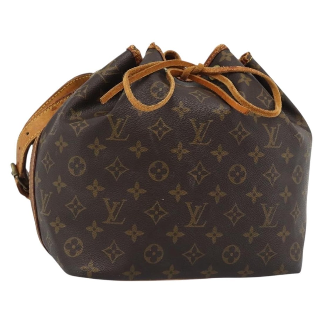Louis Vuitton M42226 Petit Noe Monogram Canvas Shoulder Bag: Louis Vuitton M42226 Petit Noe Monogram Canvas Shoulder Bag Louis Vuitton Petit Noe shoulder bag in Monogram Canvas, made in France. This women's bag is identified by product no. M42226 and features a
