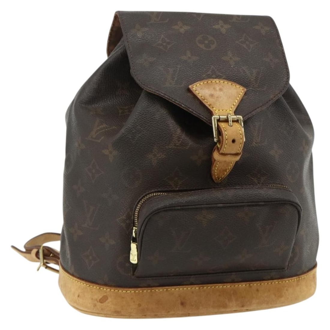 Louis Vuitton M51136 Montsouris MM Monogram Canvas Backpack: Louis Vuitton M51136 Montsouris MM Monogram Canvas Backpack Louis Vuitton Monogram Montsouris MM backpack in Monogram Canvas, made in France. This women's backpack features the classic Monogram exteri
