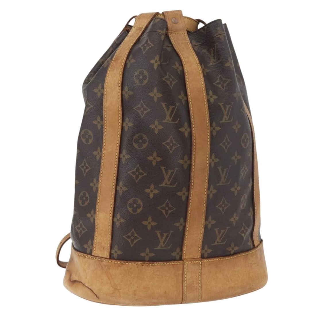 Louis Vuitton M42243 Randonnee PM Monogram Canvas Shoulder Bag: Louis Vuitton M42243 Randonnee PM Monogram Canvas Shoulder Bag Louis Vuitton Monogram Randonnee PM shoulder bag in Monogram Canvas, made in France. This women's bag measures approximately 29 cm W x 37