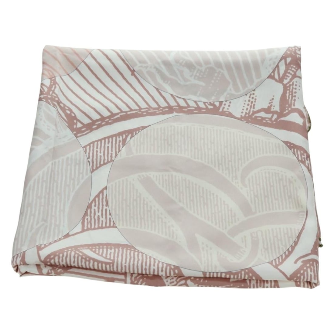 Hermes Carre 140 Silk Scarf Pink Soite et Poursuite: Hermes Carre 140 Silk Scarf Pink Soite et Poursuite Authentic Hermes "SOITE ET POURSUITE" Carre 140 scarf in pink silk. This women's scarf is made in France and includes the item box. Condition is AB,