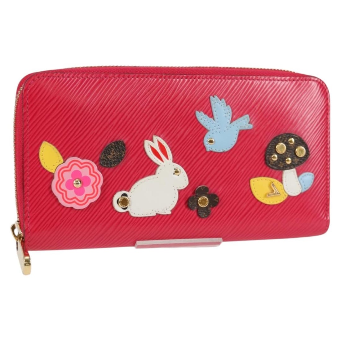 Louis Vuitton M62609 Epi Leather Long Wallet in Pink: Louis Vuitton M62609 Epi Leather Long Wallet in Pink Louis Vuitton Epi Zippy Long Wallet in pink Epi leather, made in Spain. This women's long wallet comes with a dust bag and item box. Condition is R
