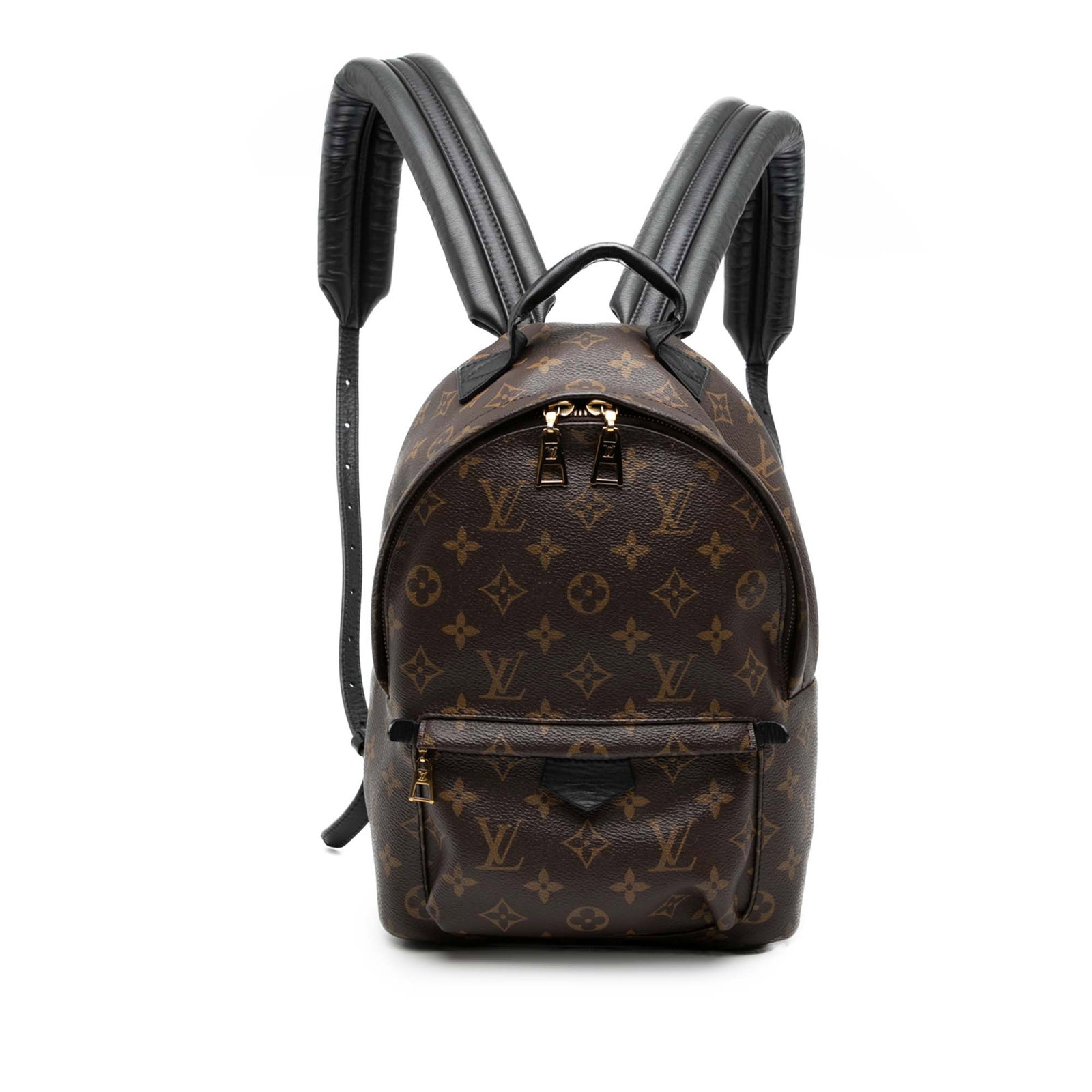 Louis Vuitton Palm Springs PM Monogram Canvas Backpack: Louis Vuitton Palm Springs PM Monogram Canvas Backpack This Louis Vuitton Monogram Palm Springs PM backpack features a classic monogram canvas body complemented by a flat leather top handle and adjust