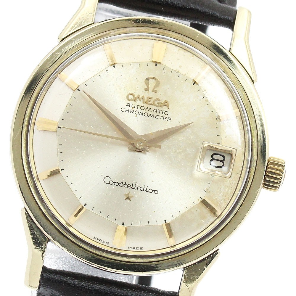 OMEGA Constellation 168.005 mens automatic date wristwatch (1 of 8)