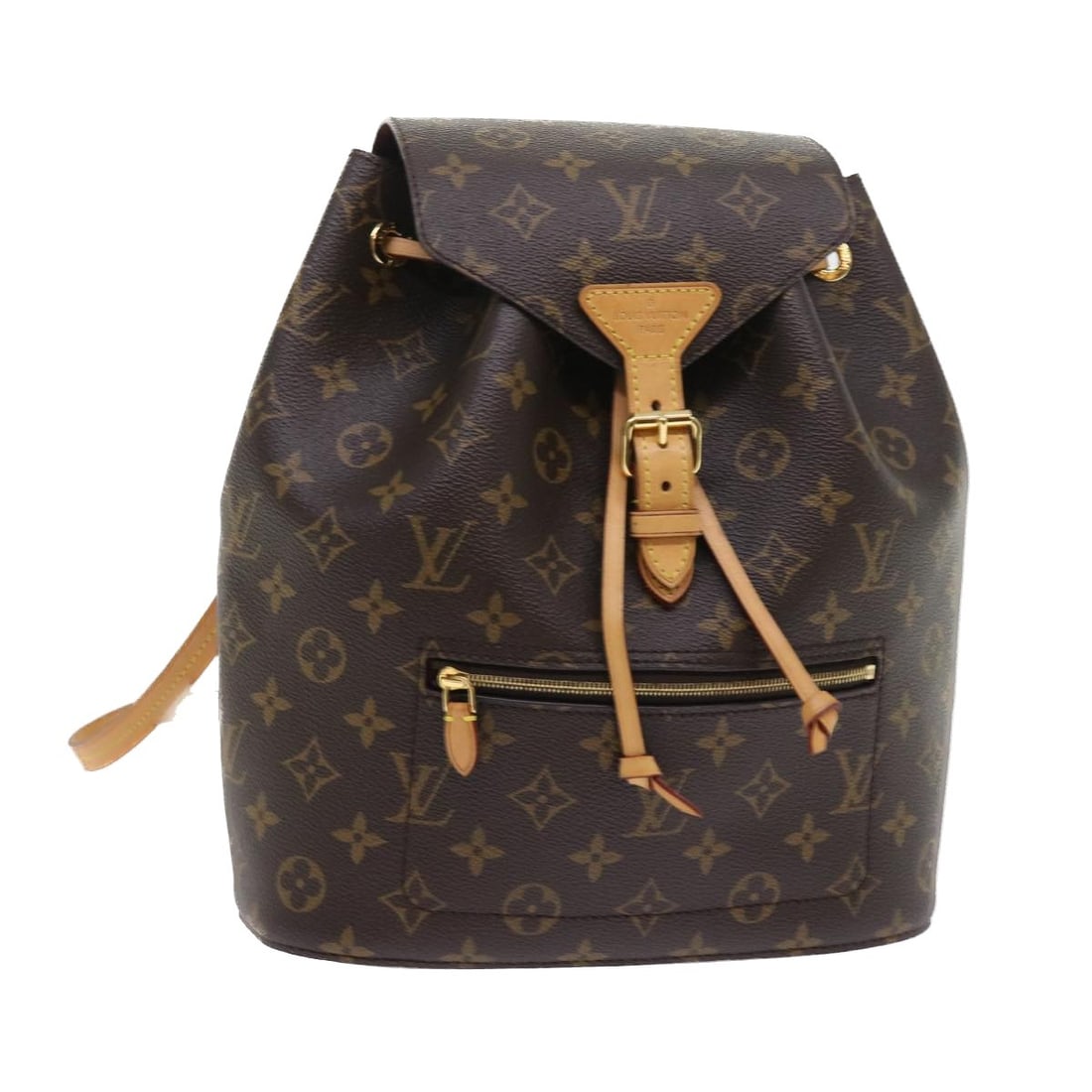 Louis Vuitton M43431 Montsouris Monogram Canvas Backpack France: Louis Vuitton M43431 Montsouris Monogram Canvas Backpack France Louis Vuitton Monogram Montsouris Backpack in Monogram Canvas, made in France. This women's backpack features the classic Monogram color
