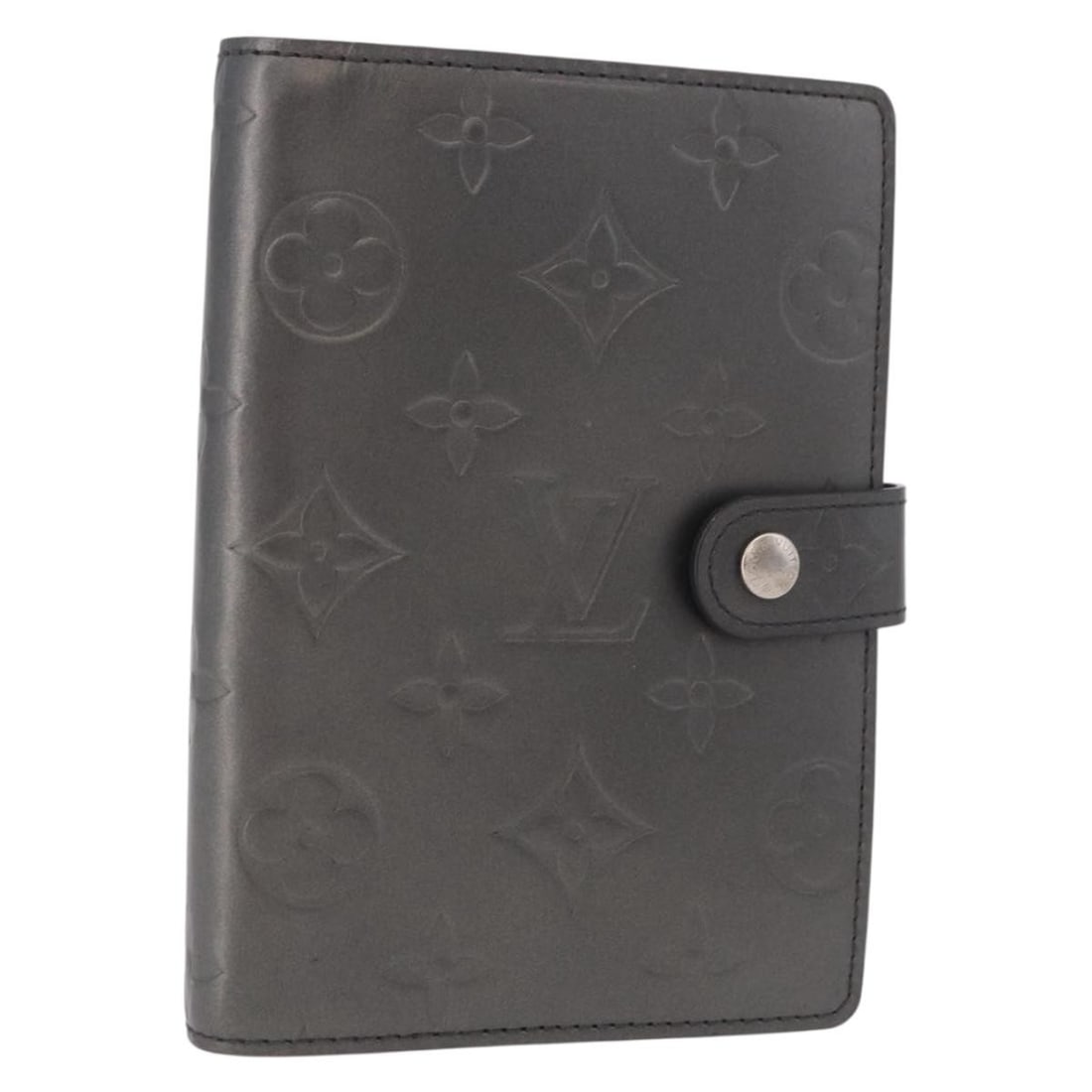 Louis Vuitton Agenda PM day planner cover Monogram Mat black R20932 (1 of 18)