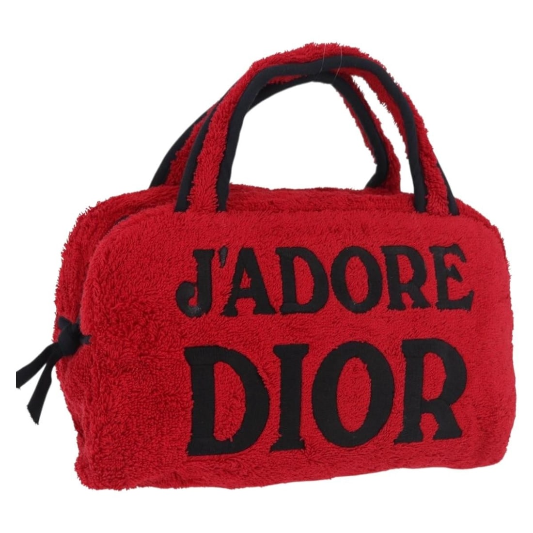 Red Pile Hand Bag Christian Dior Womens Italy: Red Pile Hand Bag Christian Dior Womens Italy Christian Dior women's handbag in red pile with a compact silhouette and short handle drop. Made in Italy, this bag is offered without the original box or