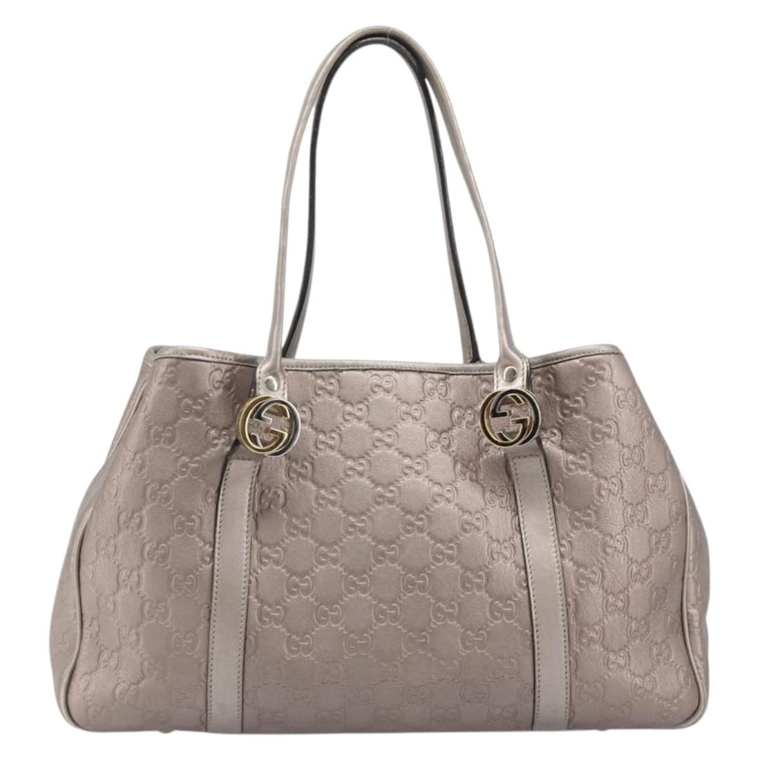 Gucci Twins Tote Pink Canvas Handbag Made in Italy: Gucci Twins Tote Pink Canvas Handbag Made in Italy Gucci Twins Tote handbag in pink with a fair overall condition. The bag shows light rubbing and light staining to the exterior, with light rubbing, l
