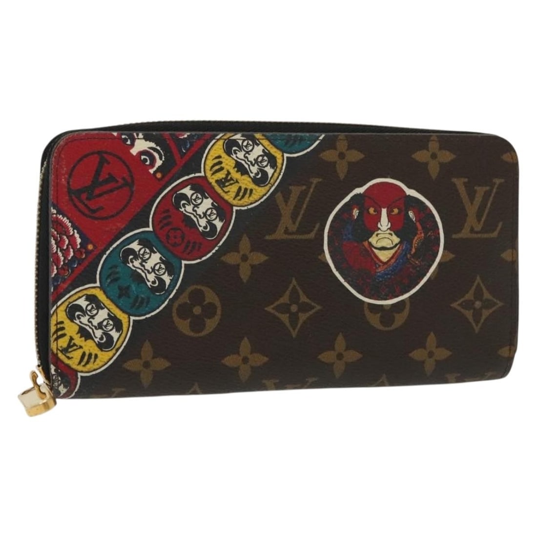 Louis Vuitton M67249 Kansai Yamamoto Monogram Canvas Long Wallet: Louis Vuitton M67249 Kansai Yamamoto Monogram Canvas Long Wallet Louis Vuitton Kansai Yamamoto Collaboration Zippy Wallet, model M67249, crafted in Monogram Canvas and made in France. This long wallet