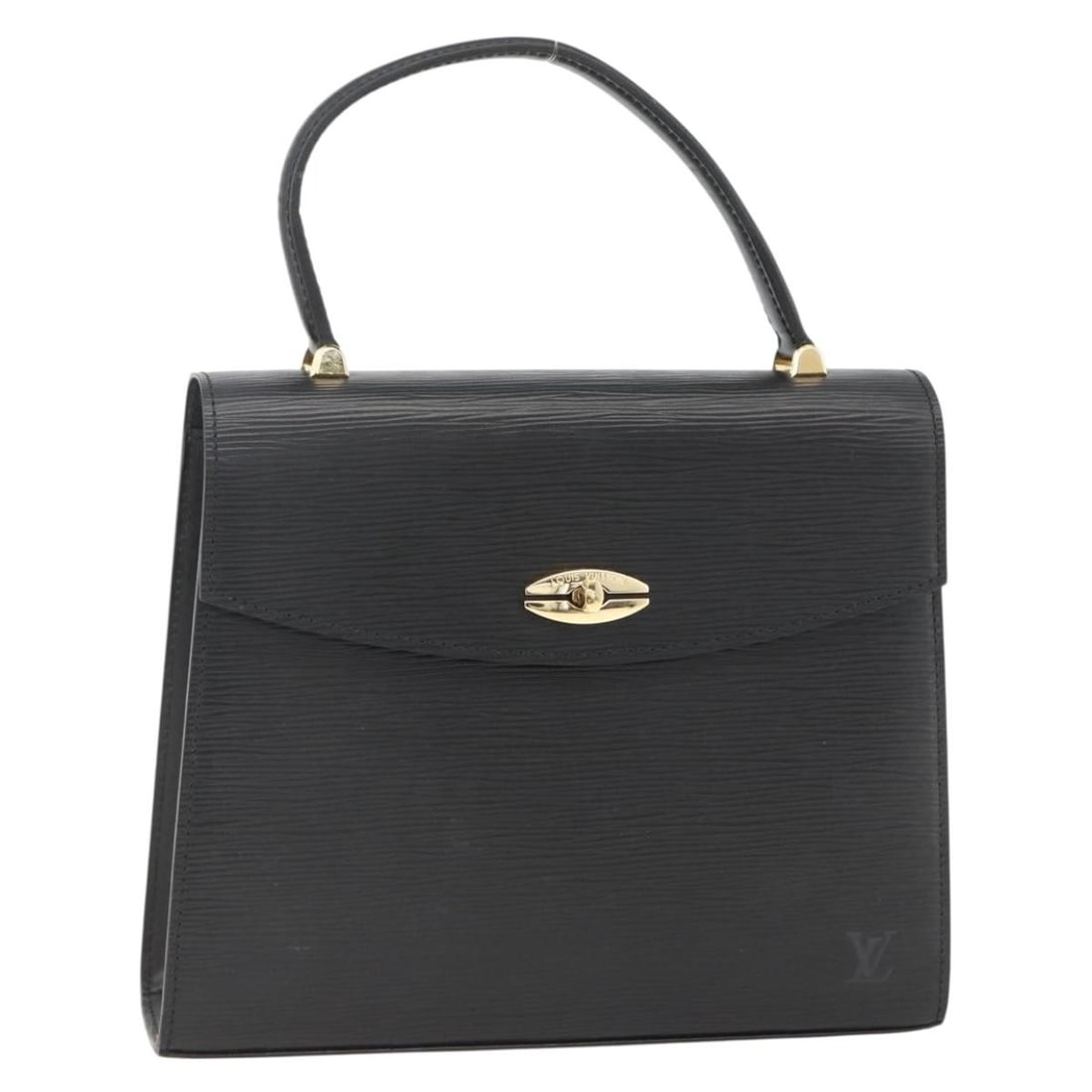 Louis Vuitton Malesherbes Epi Leather Black Handbag Model M52372: Louis Vuitton Malesherbes Epi Leather Black Handbag Model M52372 This Louis Vuitton Epi Malesherbes handbag features black Epi leather and a structured silhouette. Designed for unisex use, it includes