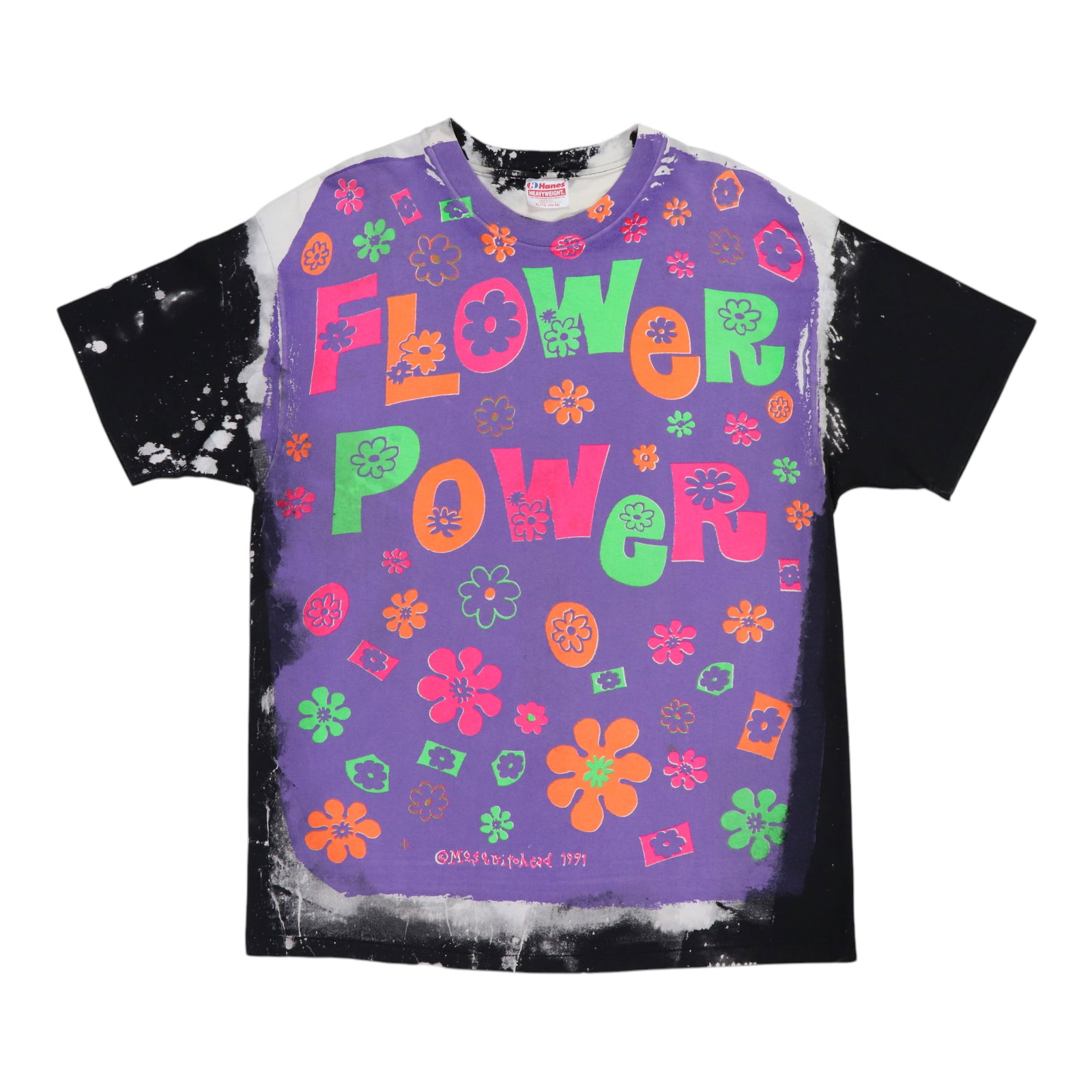 Mosquitohead Flower Power 1991 black cotton vintage shirt XL: Mosquitohead Flower Power 1991 black cotton vintage shirt XL Authentic original vintage 1991 Flower Power Mosquitohead shirt in black cotton. This is a true vintage shirt, not a modern reproduction. I