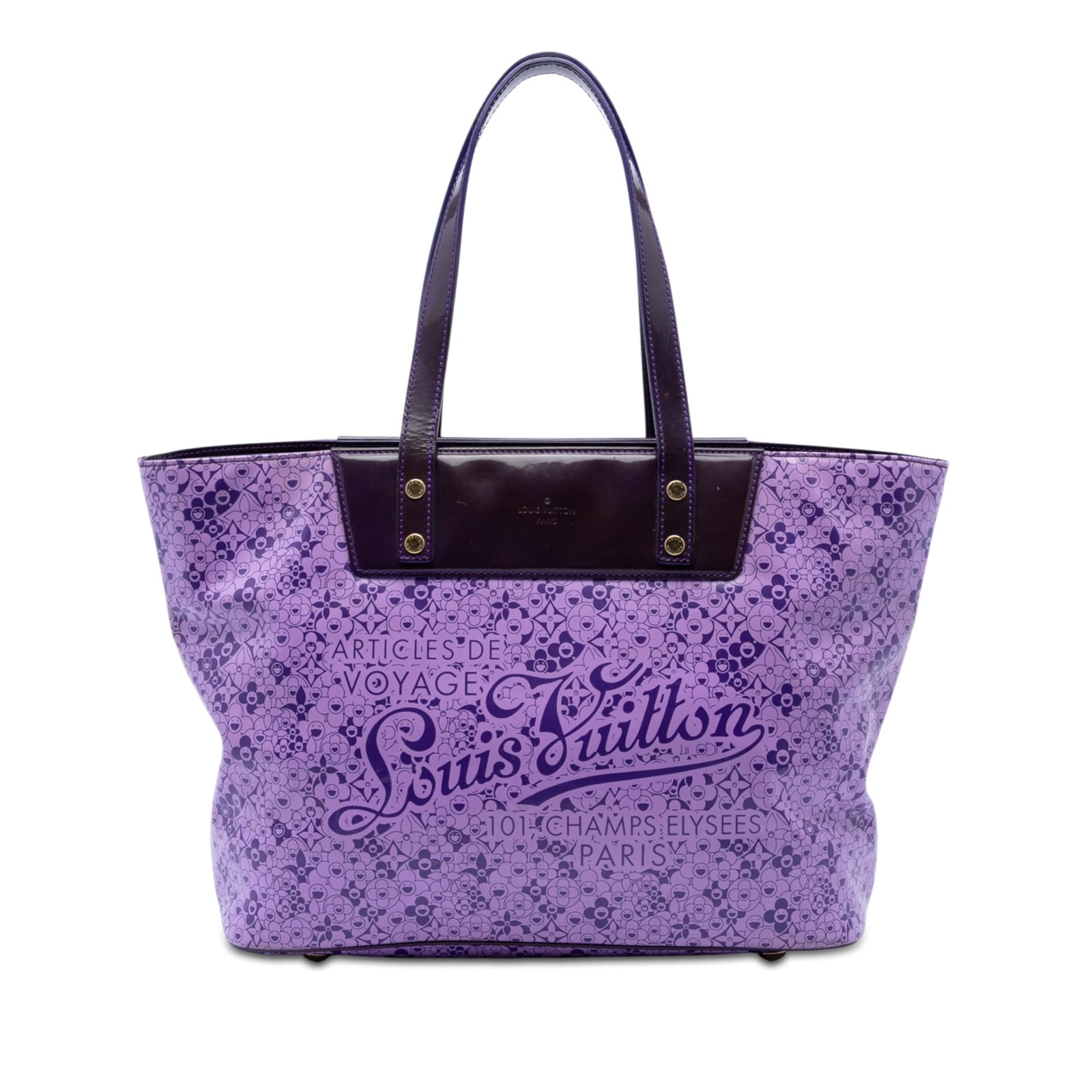 Louis Vuitton Cosmic Blossom PM Tote Takashi Murakami Coated Canvas (1 of 7)