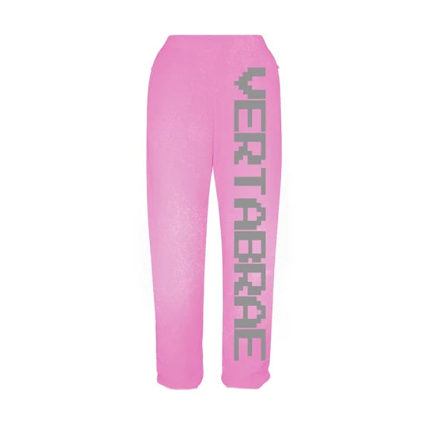 Vertabrae C-2 Sweatpants Washed Pink Grey XXL (1 of 1)