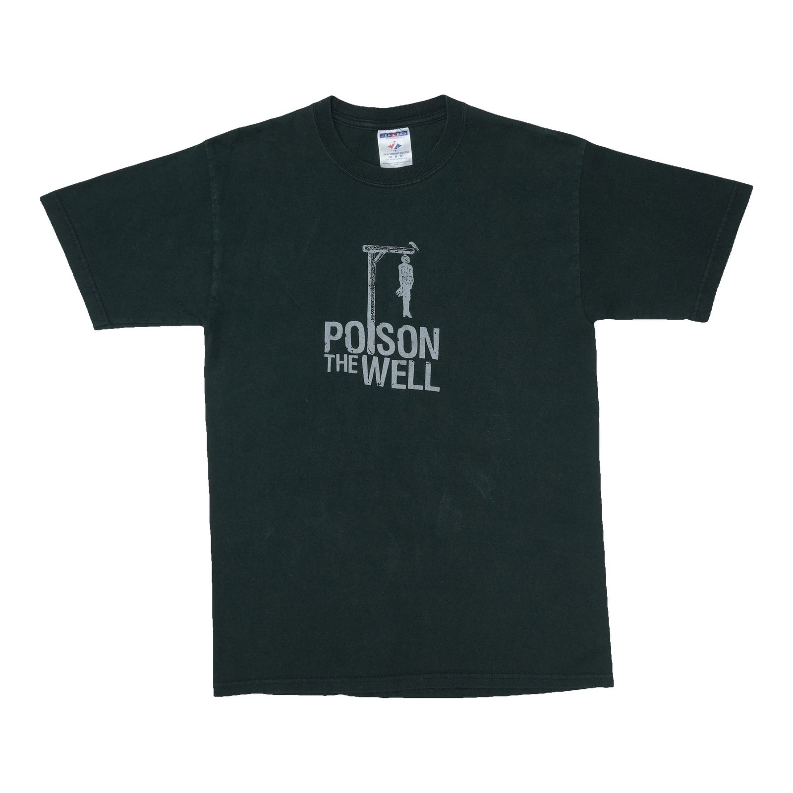 Vintage Poison The Well Black Cotton T Shirt Medium: Vintage Poison The Well Black Cotton T Shirt Medium Original vintage Poison The Well shirt from the 2000s. This black tee is described as a true vintage piece, not a modern reproduction, and is in exc