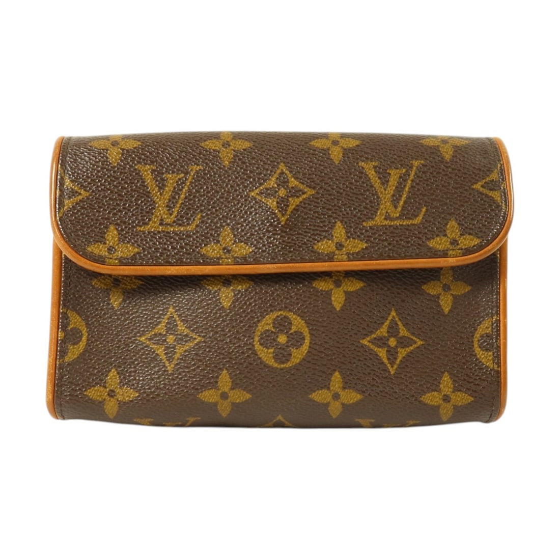 Louis Vuitton M51855 Pochette Florentine Monogram Waist Bag Brown: Louis Vuitton M51855 Pochette Florentine Monogram Waist Bag Brown Louis Vuitton Pochette Florentine waist bag in brown Monogram PVC coated canvas. This women's bag features a compact belt bag/body bag