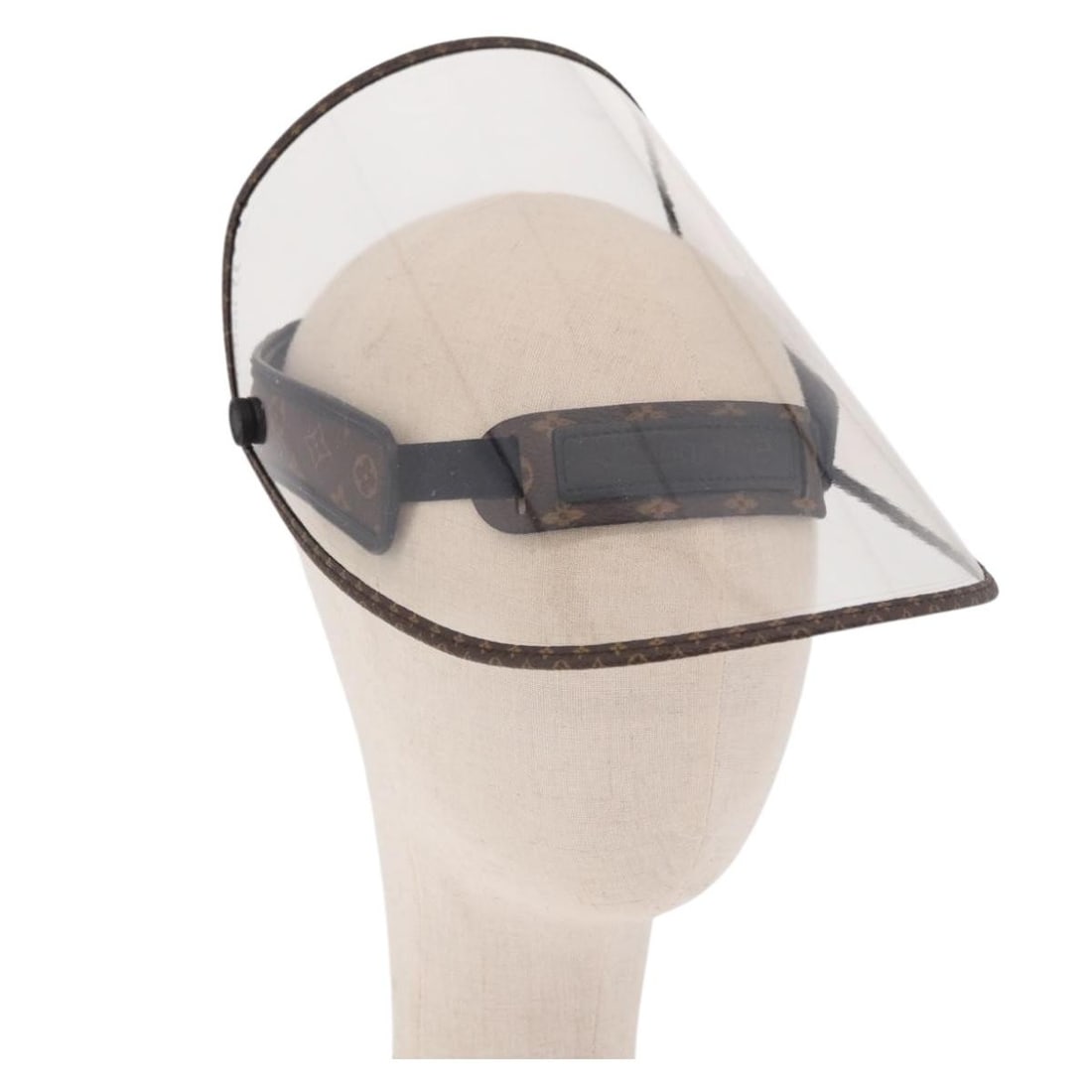 Louis Vuitton M76727 Monogram Canvas Sun Visor for Women: Louis Vuitton M76727 Monogram Canvas Sun Visor for Women Louis Vuitton Monogram Viger LV Shield sun visor in Monogram canvas. This women's visor is made in Italy and features the Monogram colorway. Co