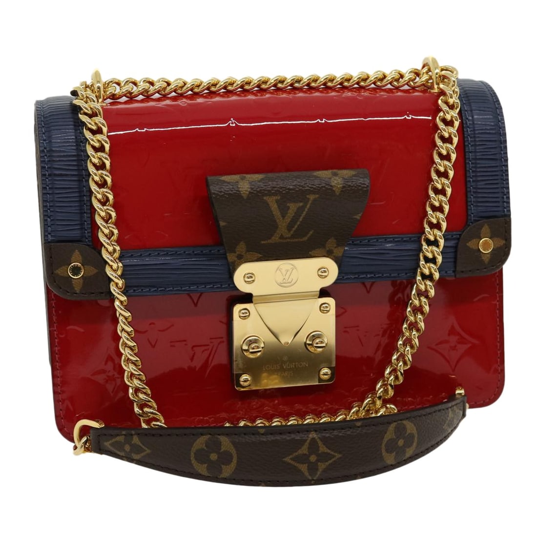 Louis Vuitton Wynwood Vernis shoulder bag M90517 red patent leather: Louis Vuitton Wynwood Vernis shoulder bag M90517 red patent leather Louis Vuitton Vernis Wynwood Shoulder Bag in red/scarlet patent leather, made in Italy. Designed for women, this shoulder bag measur