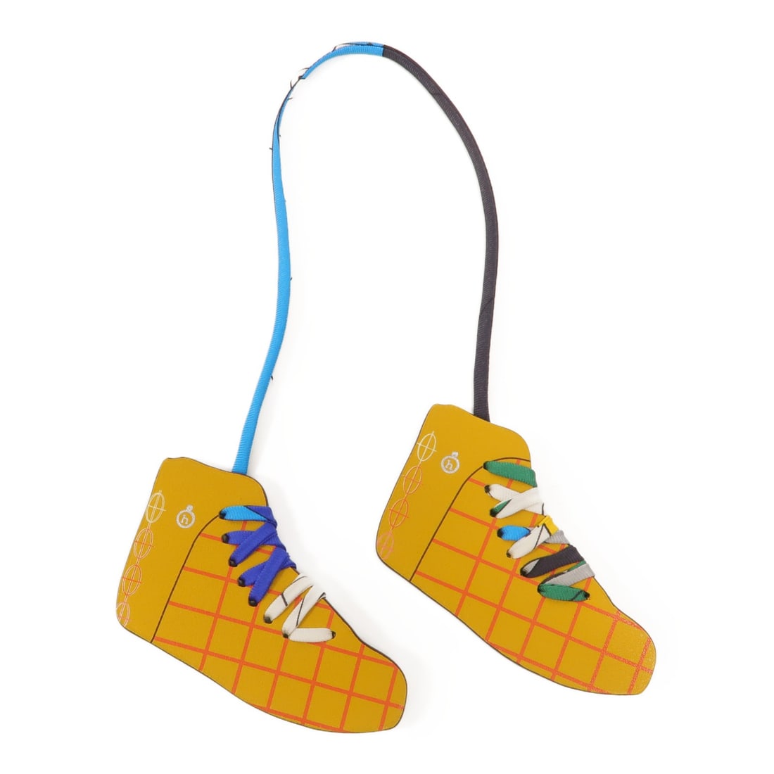 Hermes 3H Sneakers Charm Jaune De Naples Vert Cypress Goatskin: Hermes 3H Sneakers Charm Jaune De Naples Vert Cypress Goatskin This Hermes 3H Sneakers Charm is a unisex charm crafted in goatskin, calfskin, and Chevre Mysore. It features a yellow, green, and Jaune 