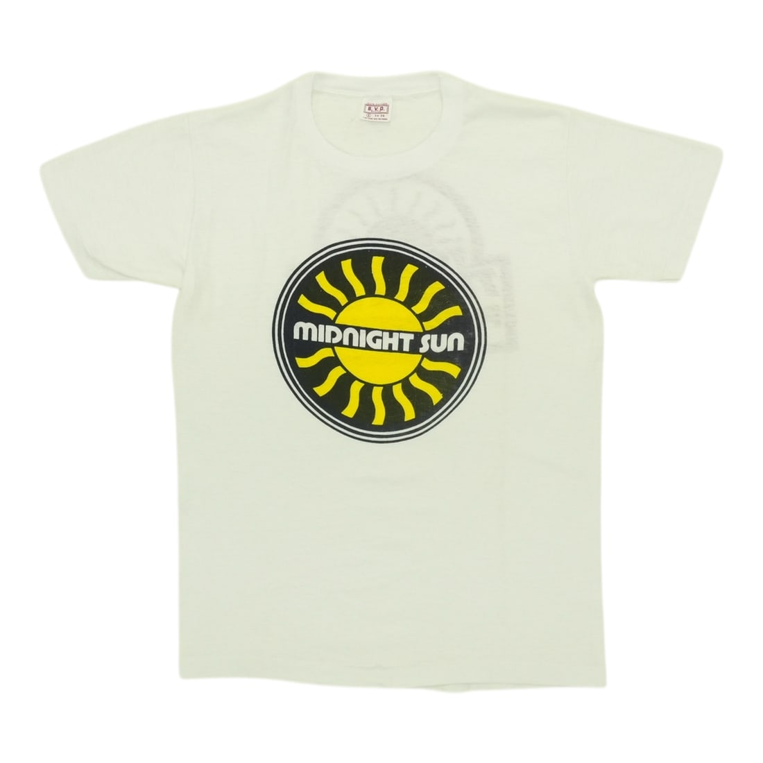 Vintage 1970s Midnight Sun Tower Theater Philadelphia T Shirt Small: Vintage 1970s Midnight Sun Tower Theater Philadelphia T Shirt Small Authentic original vintage 1970s Midnight Sun Tower Theater Philadelphia shirt with front and back graphics. This is a true vintage 