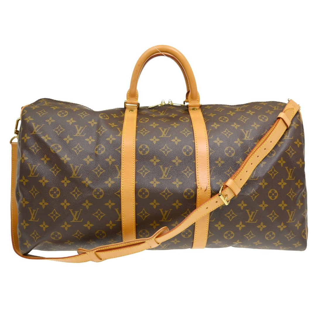 Louis Vuitton Keepall Bandouliere 55 Monogram Canvas Duffle Bag M41414 (1 of 15)