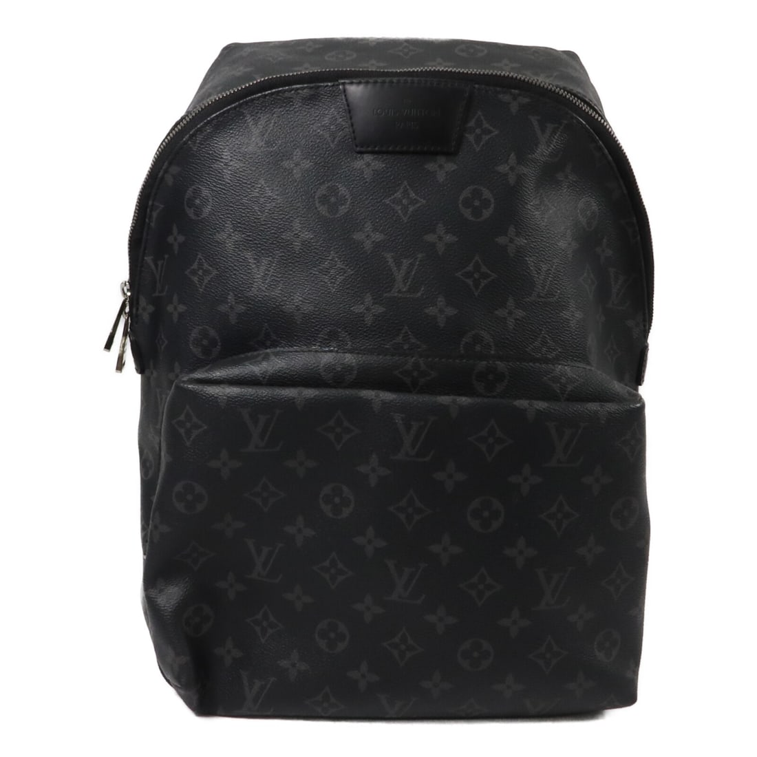 Louis Vuitton Discovery PM M22558 Monogram Eclipse Backpack Black: Louis Vuitton Discovery PM M22558 Monogram Eclipse Backpack Black Louis Vuitton Discovery PM backpack in black Monogram Eclipse PVC coated canvas. This men's rucksack backpack features a black and bla
