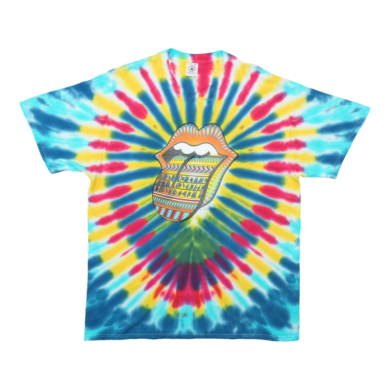 Rolling Stones Bridges To Babylon 1997 Tie Dye Tour Shirt: Rolling Stones Bridges To Babylon 1997 Tie Dye Tour Shirt Original vintage 1997 Rolling Stones Bridges To Babylon Tour tie-dye shirt. This is a true vintage piece, not a modern reproduction. The shirt
