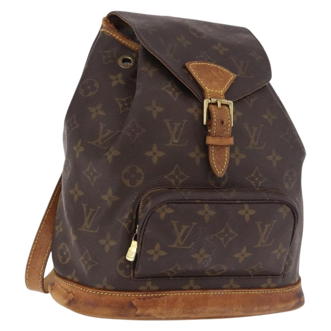 Louis Vuitton M51136 Montsouris MM Monogram Canvas Backpack: Louis Vuitton M51136 Montsouris MM Monogram Canvas Backpack Louis Vuitton Monogram Montsouris MM backpack in Monogram Canvas, made in France. This item is identified by product number M51136 and seria