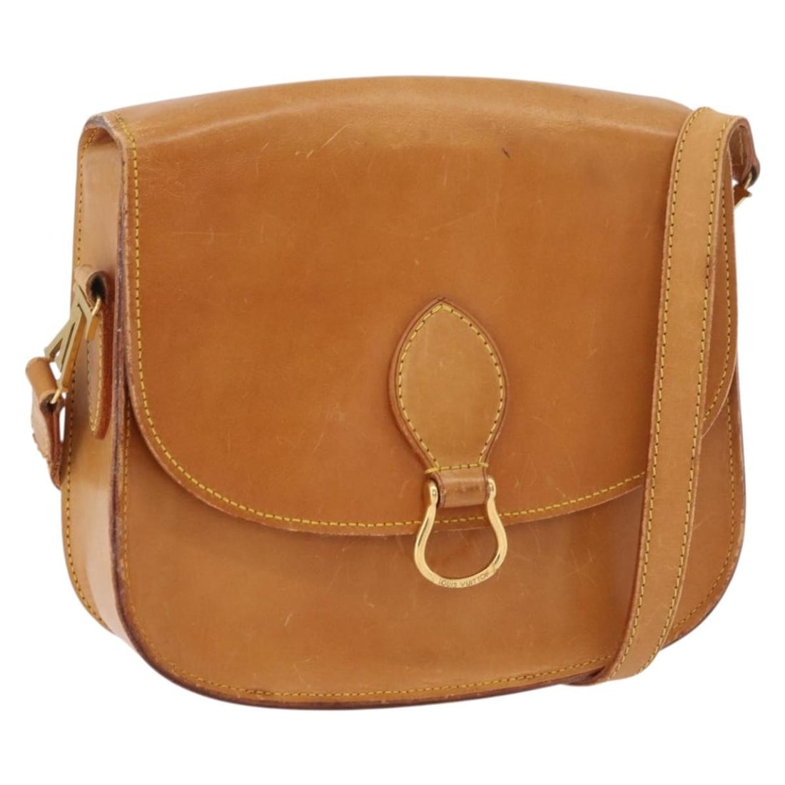 Louis Vuitton Saint Cloud GM Nomade Leather Shoulder Bag Beige M52192: Louis Vuitton Saint Cloud GM Nomade Leather Shoulder Bag Beige M52192 Louis Vuitton Saint Cloud GM shoulder bag in beige Nomade leather. This women's bag is made in France and features an adjustable s