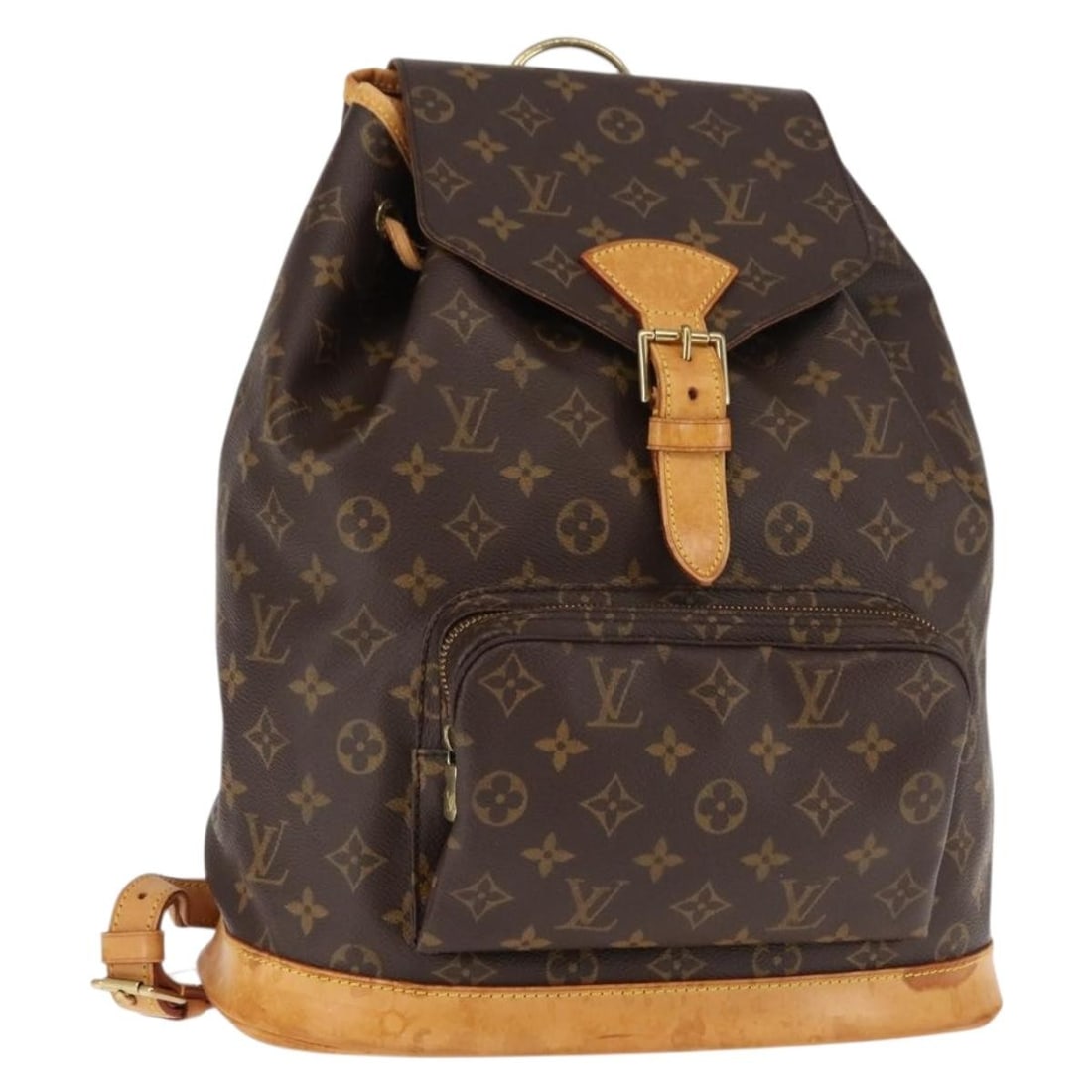 Louis Vuitton M51135 Montsouris GM Monogram Canvas Backpack: Louis Vuitton M51135 Montsouris GM Monogram Canvas Backpack Louis Vuitton Monogram Montsouris GM backpack in Monogram canvas, made in France. This women's backpack features an adjustable shoulder stra