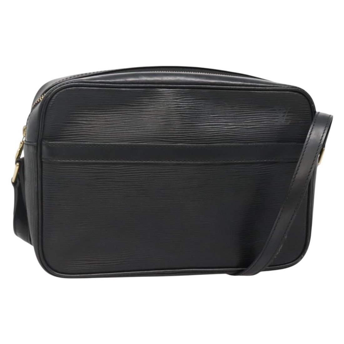 Louis Vuitton M52312 Trocadero 27 Black Epi Leather Shoulder Bag: Louis Vuitton M52312 Trocadero 27 Black Epi Leather Shoulder Bag Louis Vuitton Epi Trocadero 27 shoulder bag in black Epi leather. This women's shoulder bag is made in France and features an adjustabl
