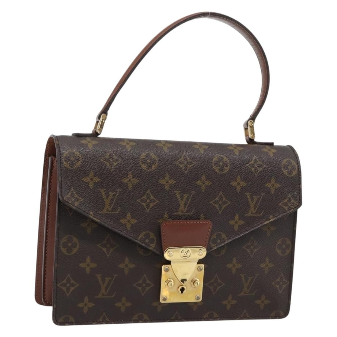 Louis Vuitton Concorde M51190 Monogram Canvas Handbag: Louis Vuitton Concorde M51190 Monogram Canvas Handbag Louis Vuitton Concorde handbag in Monogram canvas. This women's handbag was made in France and is offered without the original box or dust bag; on
