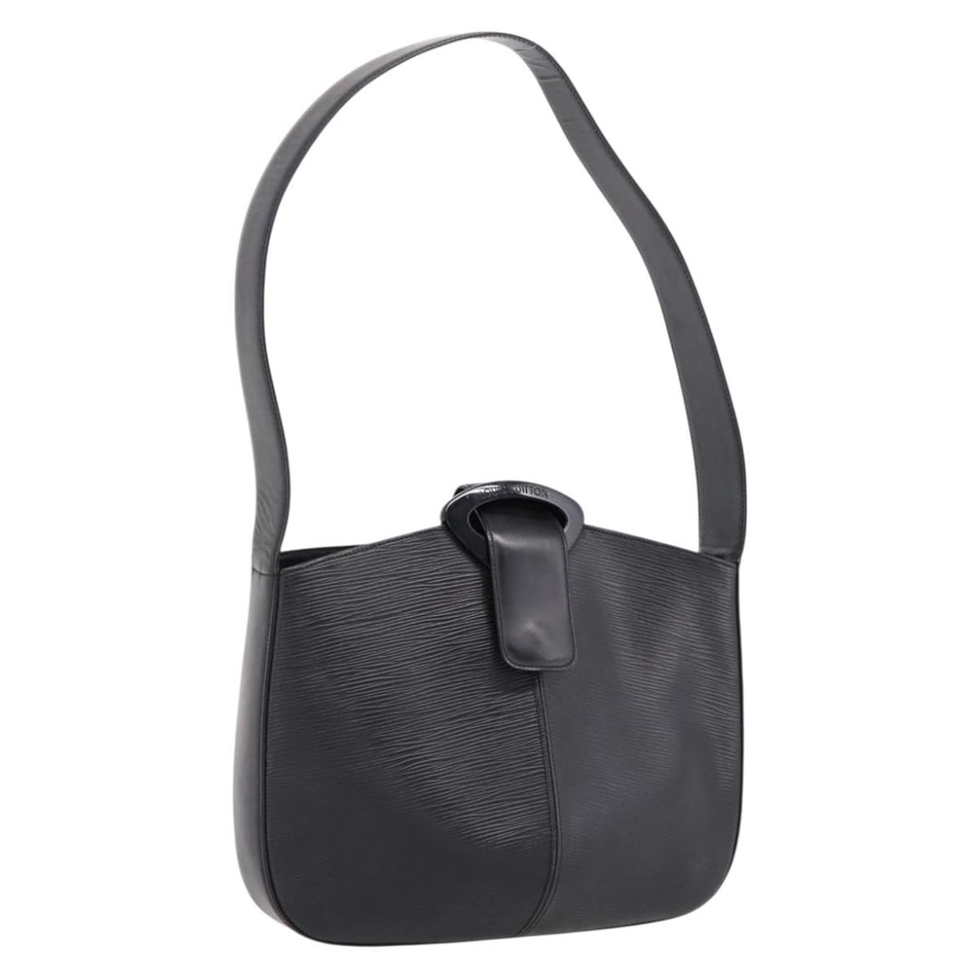 Louis Vuitton M52162 Revli Black Epi Leather Shoulder Bag: Louis Vuitton M52162 Revli Black Epi Leather Shoulder Bag Louis Vuitton Revli shoulder bag in black Epi leather. This women's bag is made in France and features a structured shoulder bag silhouette. T