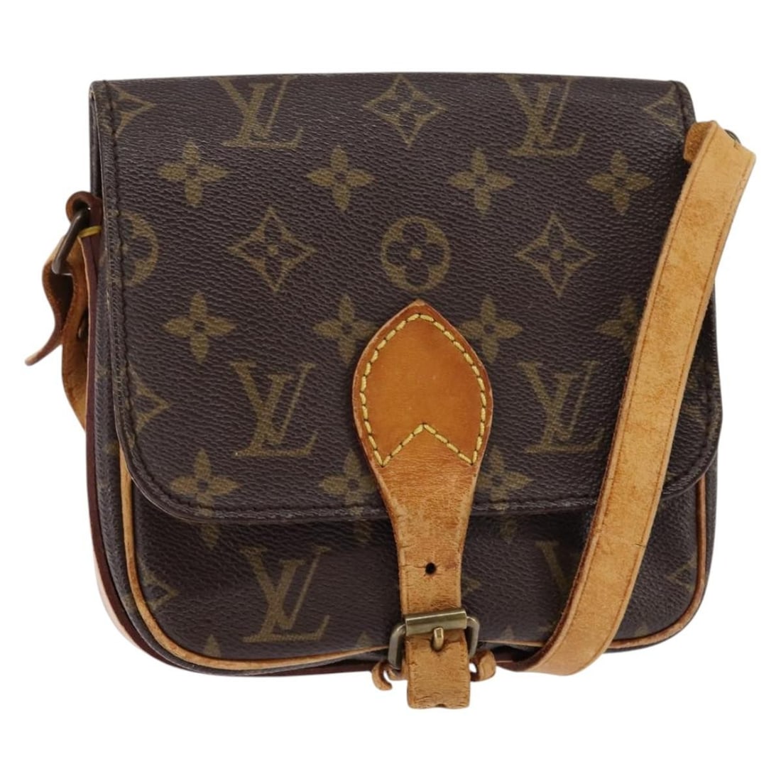 Louis Vuitton M51254 Cartouchiere PM Monogram Canvas Shoulder Bag: Louis Vuitton M51254 Cartouchiere PM Monogram Canvas Shoulder Bag Louis Vuitton Cartouchiere PM shoulder bag in Monogram canvas, made in France. This women's bag is offered as the item only; box and d