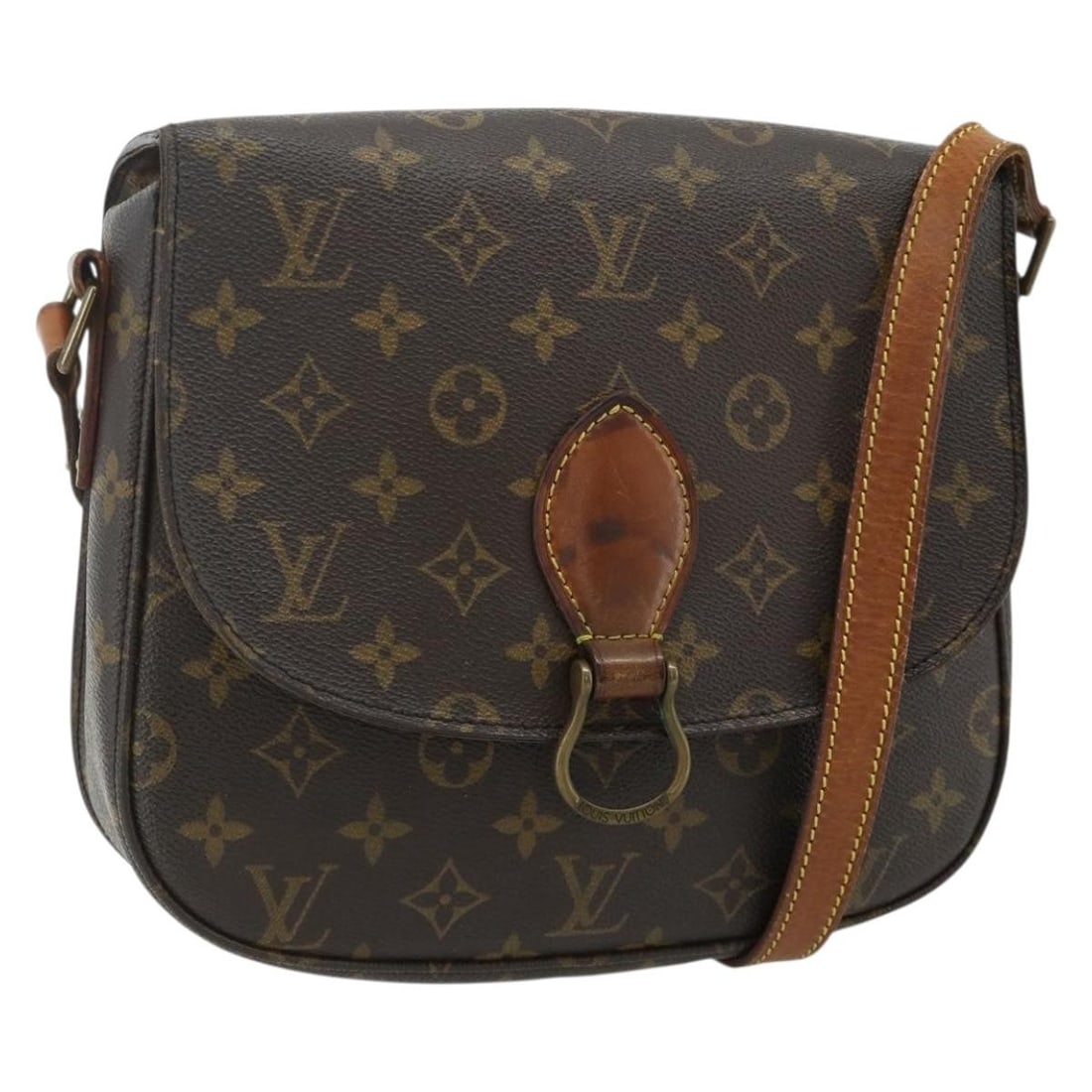 Louis Vuitton Saint Cloud GM Monogram Canvas Shoulder Bag M51242: Louis Vuitton Saint Cloud GM Monogram Canvas Shoulder Bag M51242 Louis Vuitton Monogram Saint Cloud GM shoulder bag made in France from Monogram Canvas. It features the classic Monogram color and come
