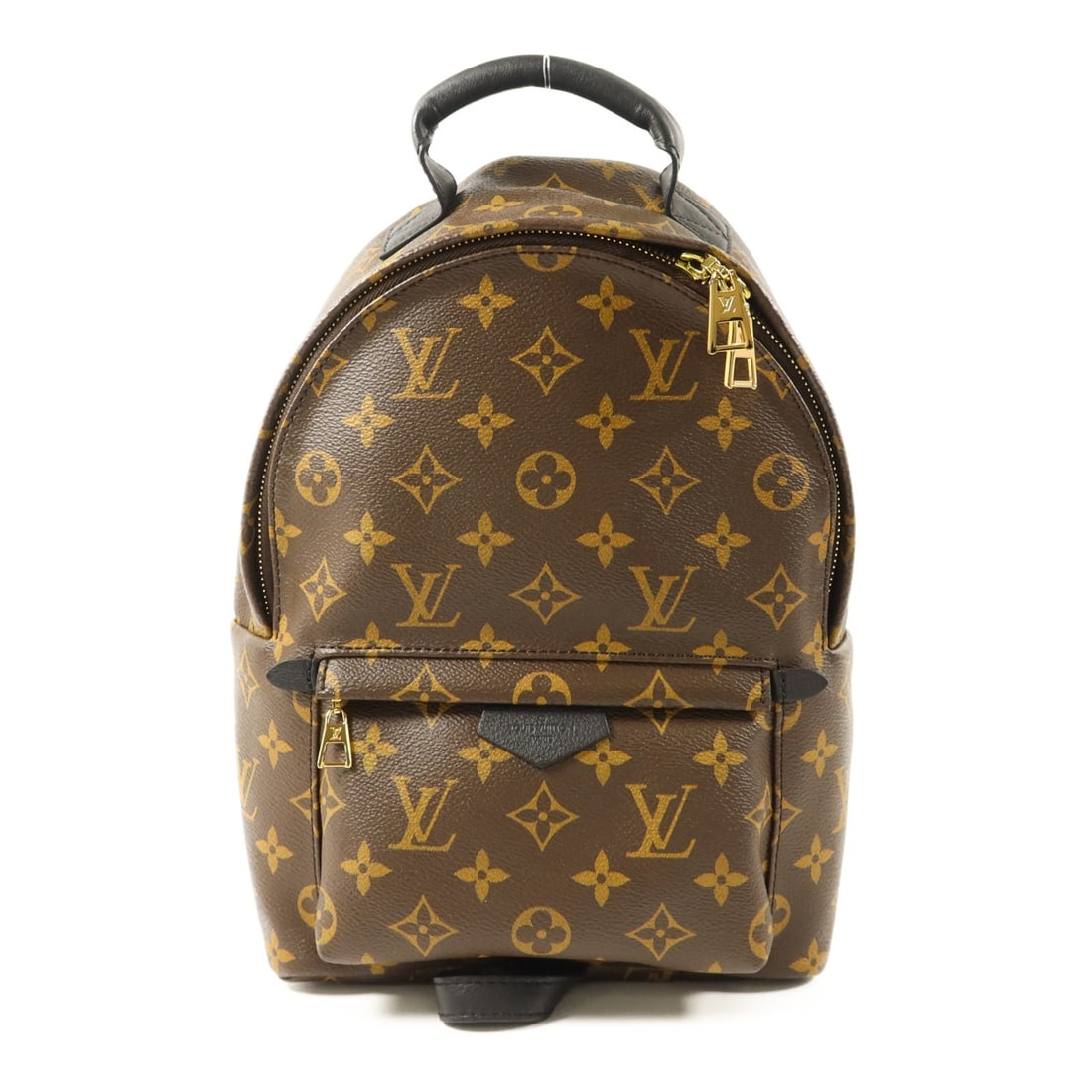 Louis Vuitton Palm Springs Monogram Backpack M44871 Brown: Louis Vuitton Palm Springs Monogram Backpack M44871 Brown Louis Vuitton Palm Springs Backpack Rucksack in brown Monogram x PVC coated canvas. This regular-size women's backpack is made in France and f