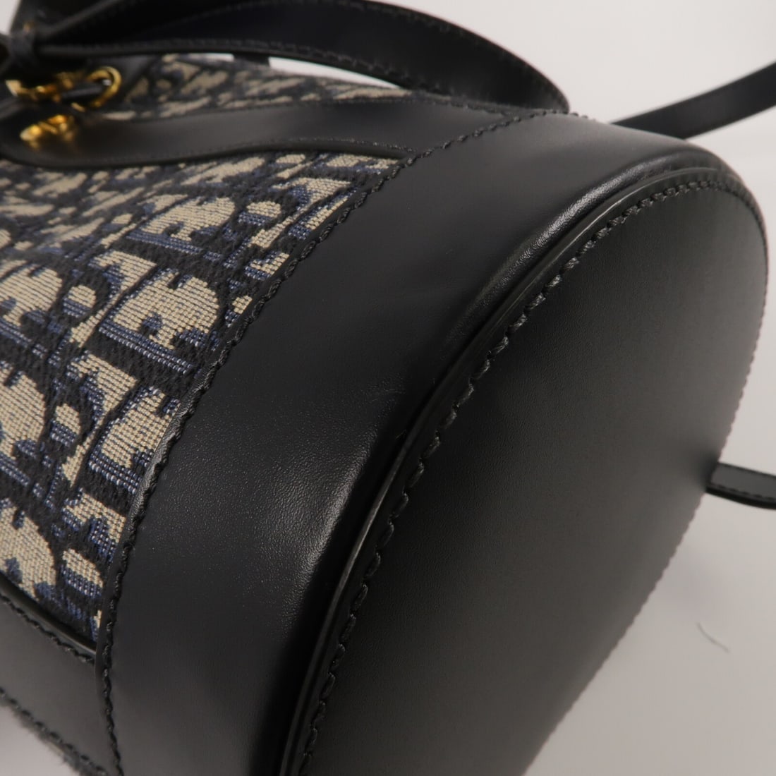 Dior Small Oblique Backpack Navy GHW - 10