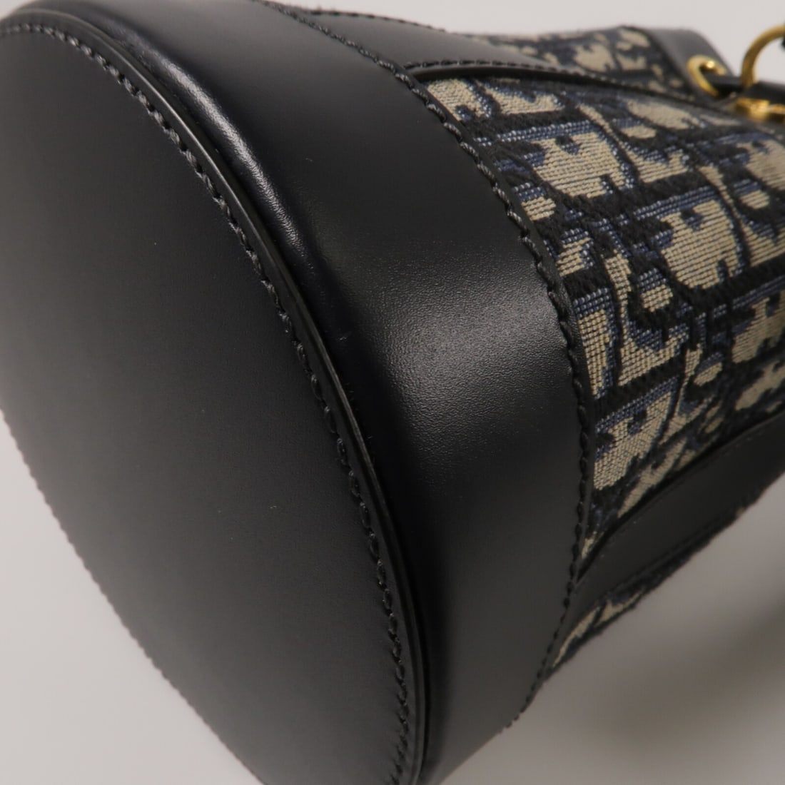 Dior Small Oblique Backpack Navy GHW - 11