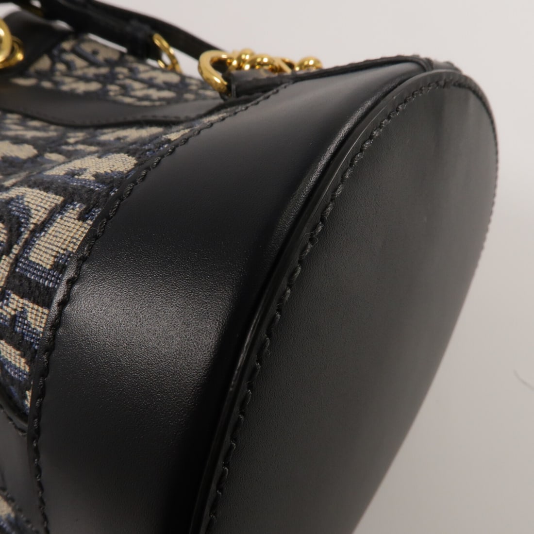 Dior Small Oblique Backpack Navy GHW - 12