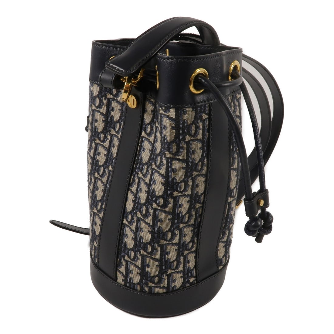 Dior Small Oblique Backpack Navy GHW - 2