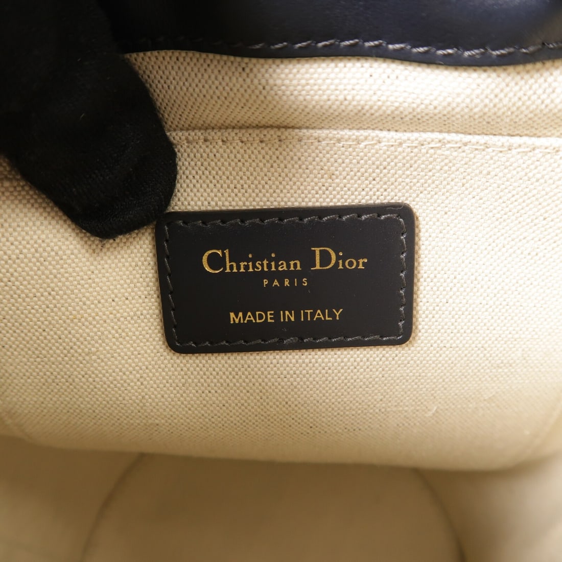 Dior Small Oblique Backpack Navy GHW - 6
