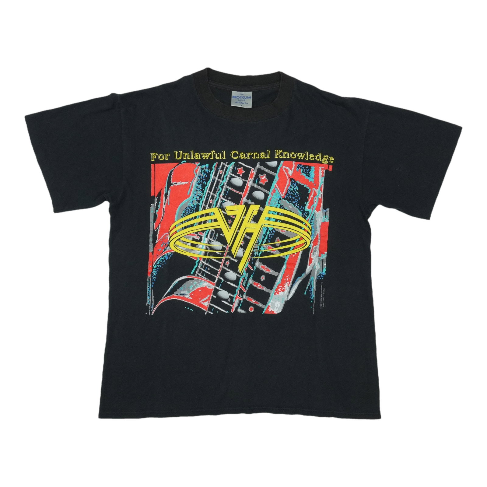 Van Halen 1991 For Unlawful Carnal Knowledge Vintage Shirt Large (1 of 5)