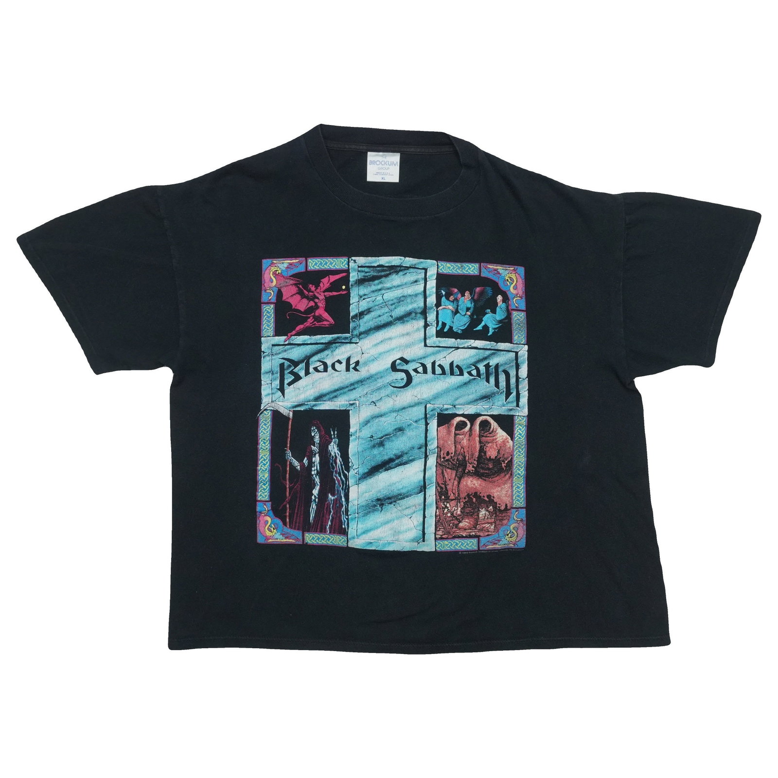 Black Sabbath Dehumanzier Tour Shirt 1992 Vintage XL Black (1 of 8)