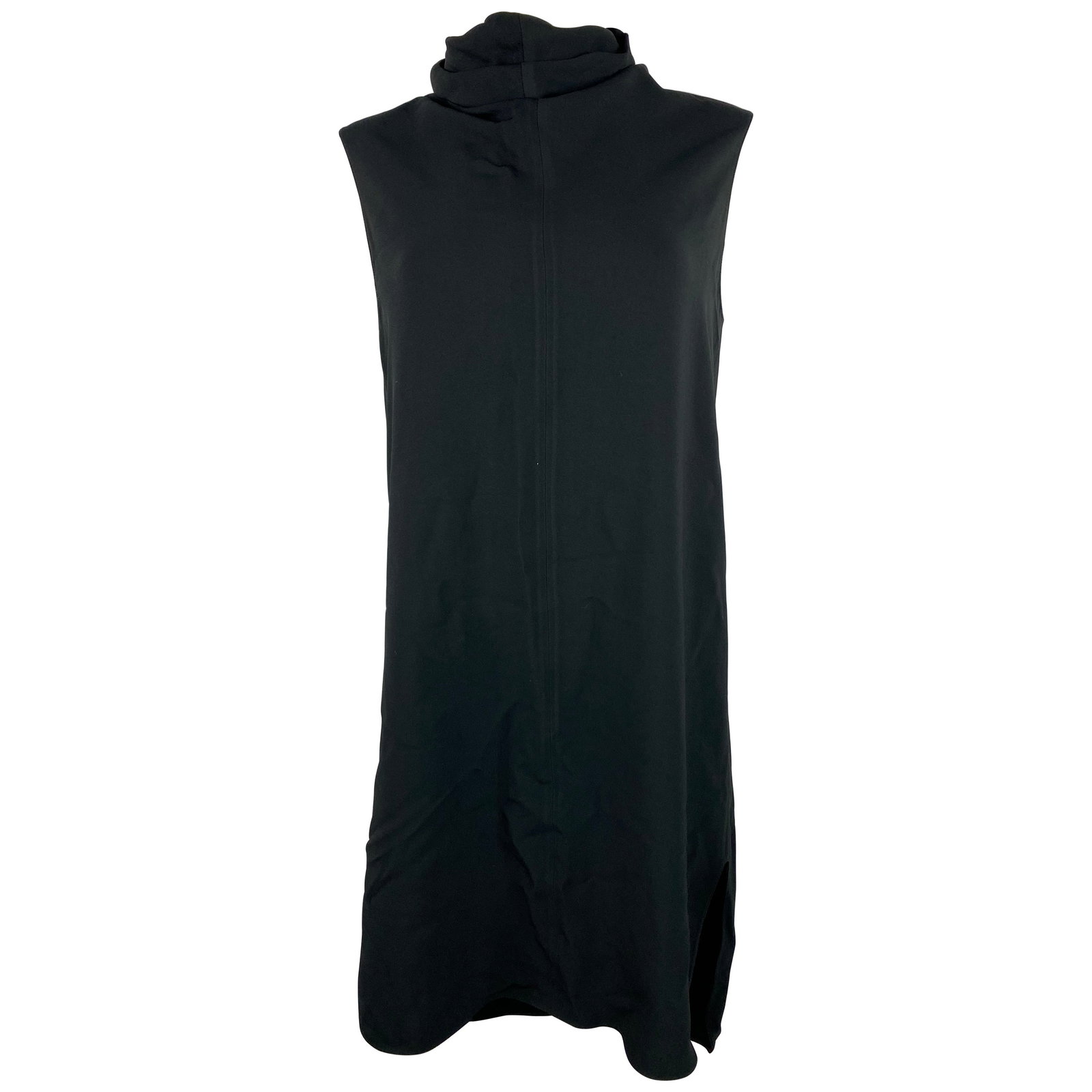 The Row turtleneck mid length dress black size M (1 of 7)