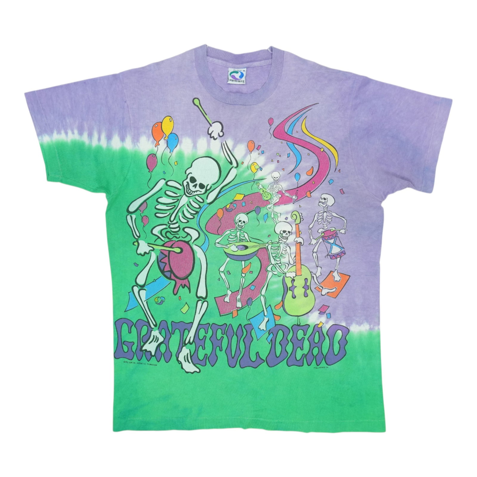 Vintage 1991 Grateful Dead New Year's Eve T Shirt XL (1 of 7)