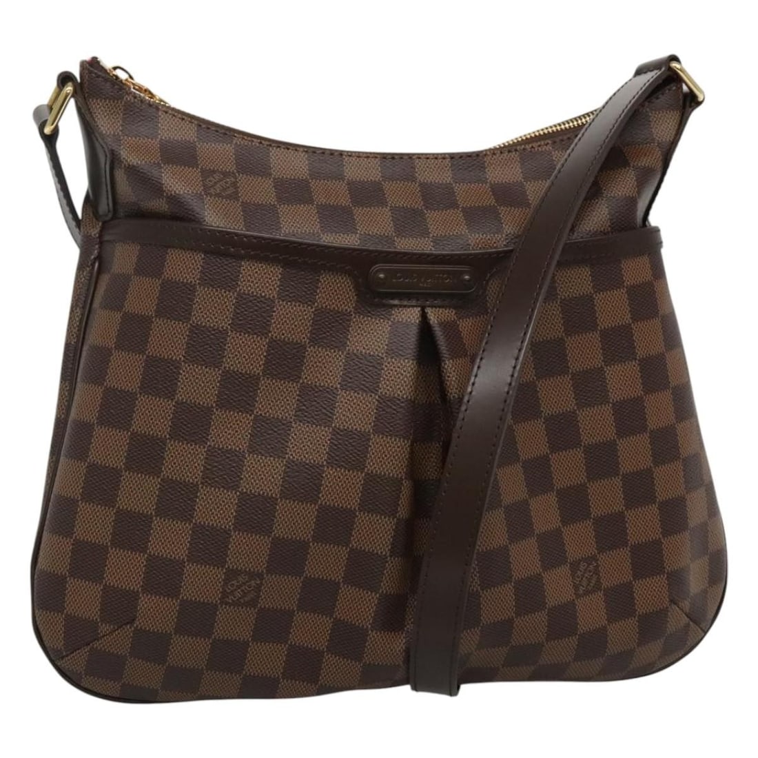 Louis Vuitton Bloomsbury PM Shoulder Bag Damier Ebene Canvas France: Louis Vuitton Bloomsbury PM Shoulder Bag Damier Ebene Canvas France This Louis Vuitton Damier Ebene Bloomsbury PM is an authentic women's shoulder bag crafted from Damier Ebene canvas. It features a c