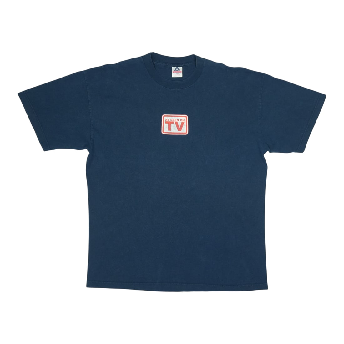 Black 1990s As Seen On TV Cotton Shirt XL: Black 1990s As Seen On TV Cotton Shirt XL Authentic original vintage 1990s As Seen On TV shirt in black. This is a true vintage piece, not a modern reproduction, with no back graphics. The shirt is in