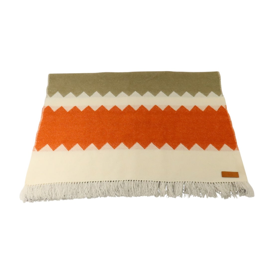 Hermes Cashmere Scarf 180x59cm White Red Orange Multicolor: Hermes Cashmere Scarf 180x59cm White Red Orange Multicolor Hermes cashmere scarf in a white, red, orange, and multicolor palette. Made in France, this unisex scarf has a regular size and comes without