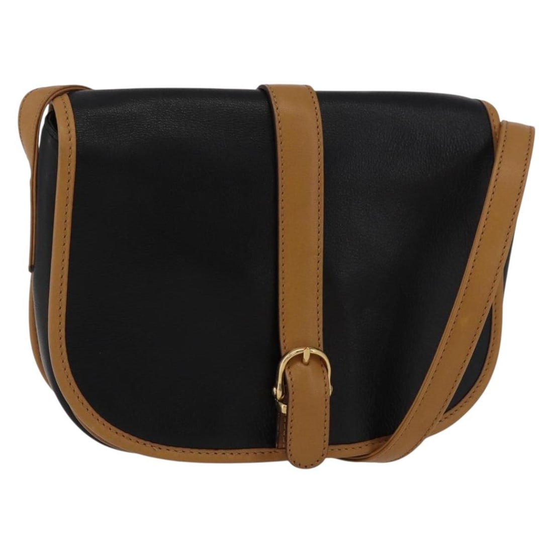 CELINE Black Leather Shoulder Bag with Dust Bag Made in Italy: CELINE Black Leather Shoulder Bag with Dust Bag Made in Italy Authentic CELINE shoulder bag in black leather with gold-tone accents. Made in Italy, this women's bag includes a dust bag and features an