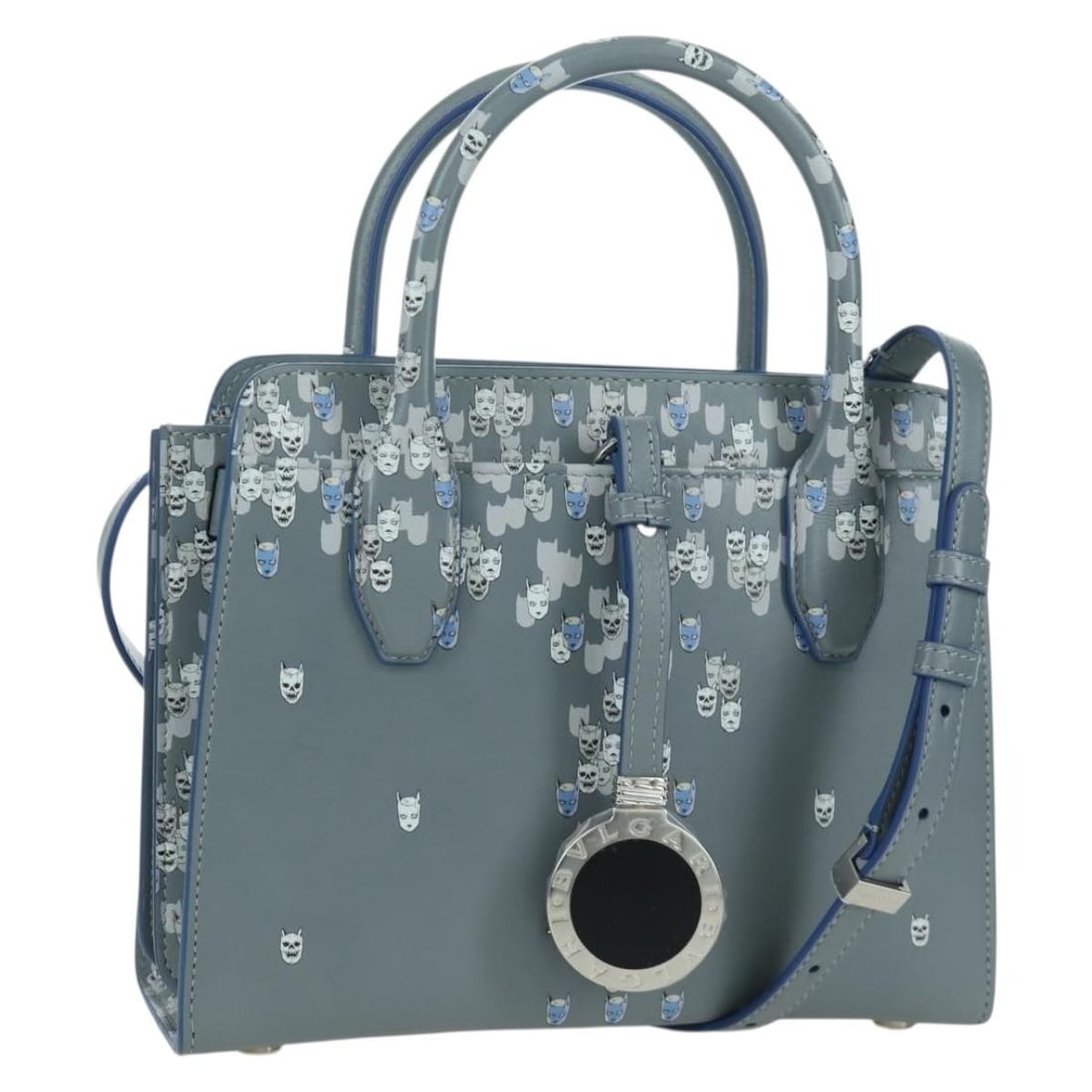 JoJo's Bizarre Adventure Alba Killer Queen Leather Handbag by BVLGARI with Strap (1 of 18)