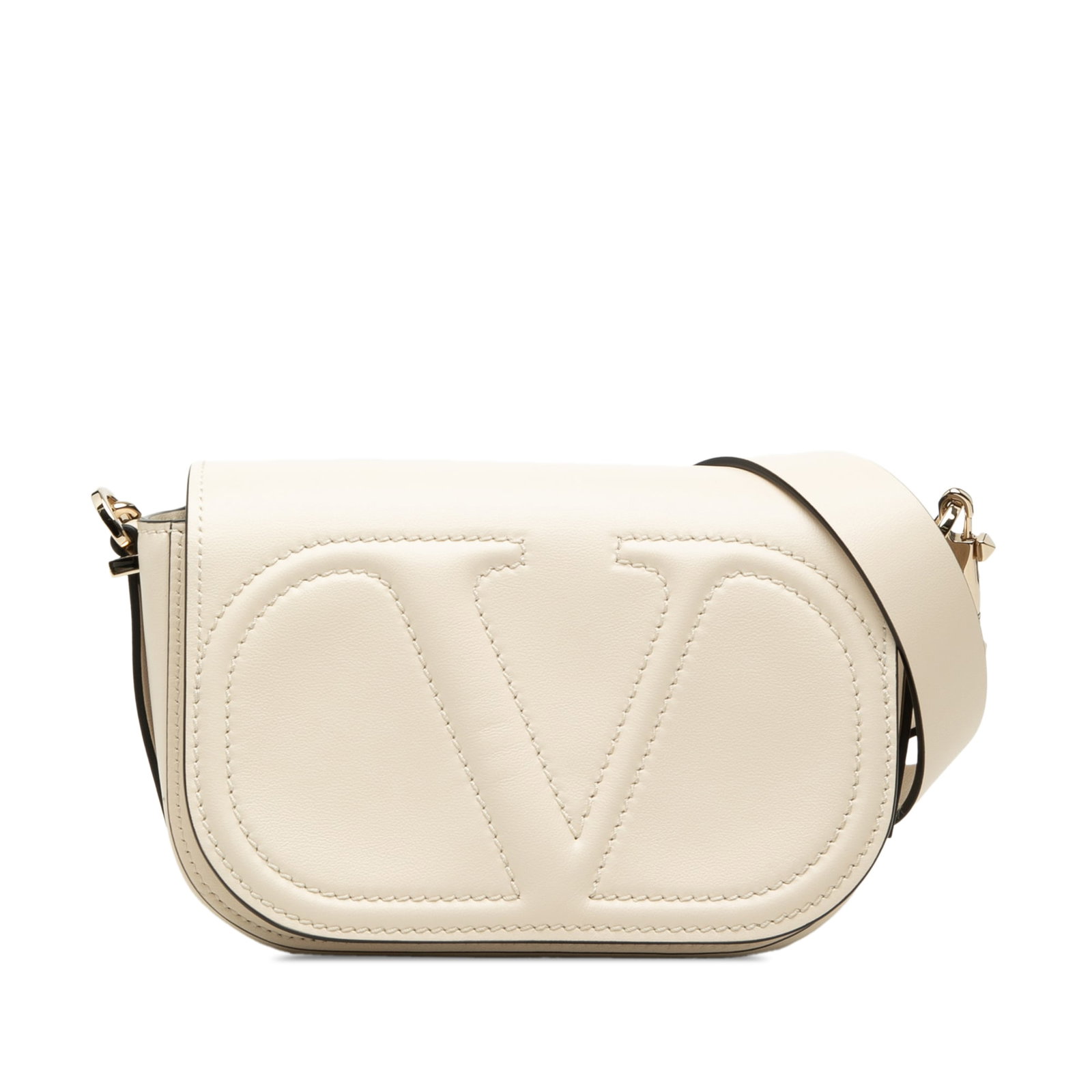 Valentino VLogo Walk Small Calfskin Leather Crossbody Bag (1 of 6)