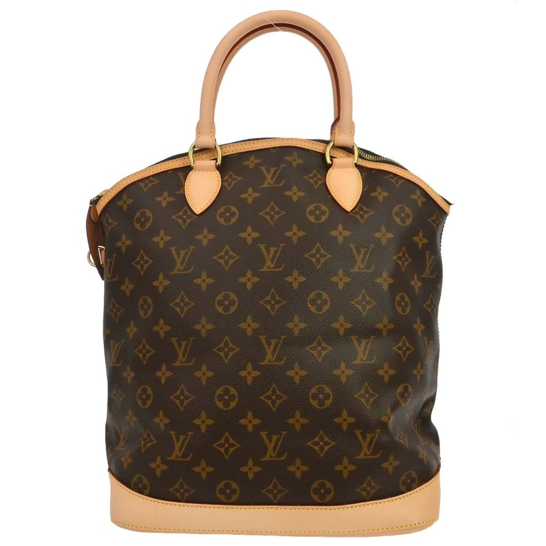 Louis Vuitton Lockit Vertical Monogram Canvas Tote M40103: Louis Vuitton Lockit Vertical Monogram Canvas Tote M40103 Louis Vuitton Lockit Vertical handbag in brown Monogram canvas and leather with a zip-top closure. This women's tote is made in Spain and incl